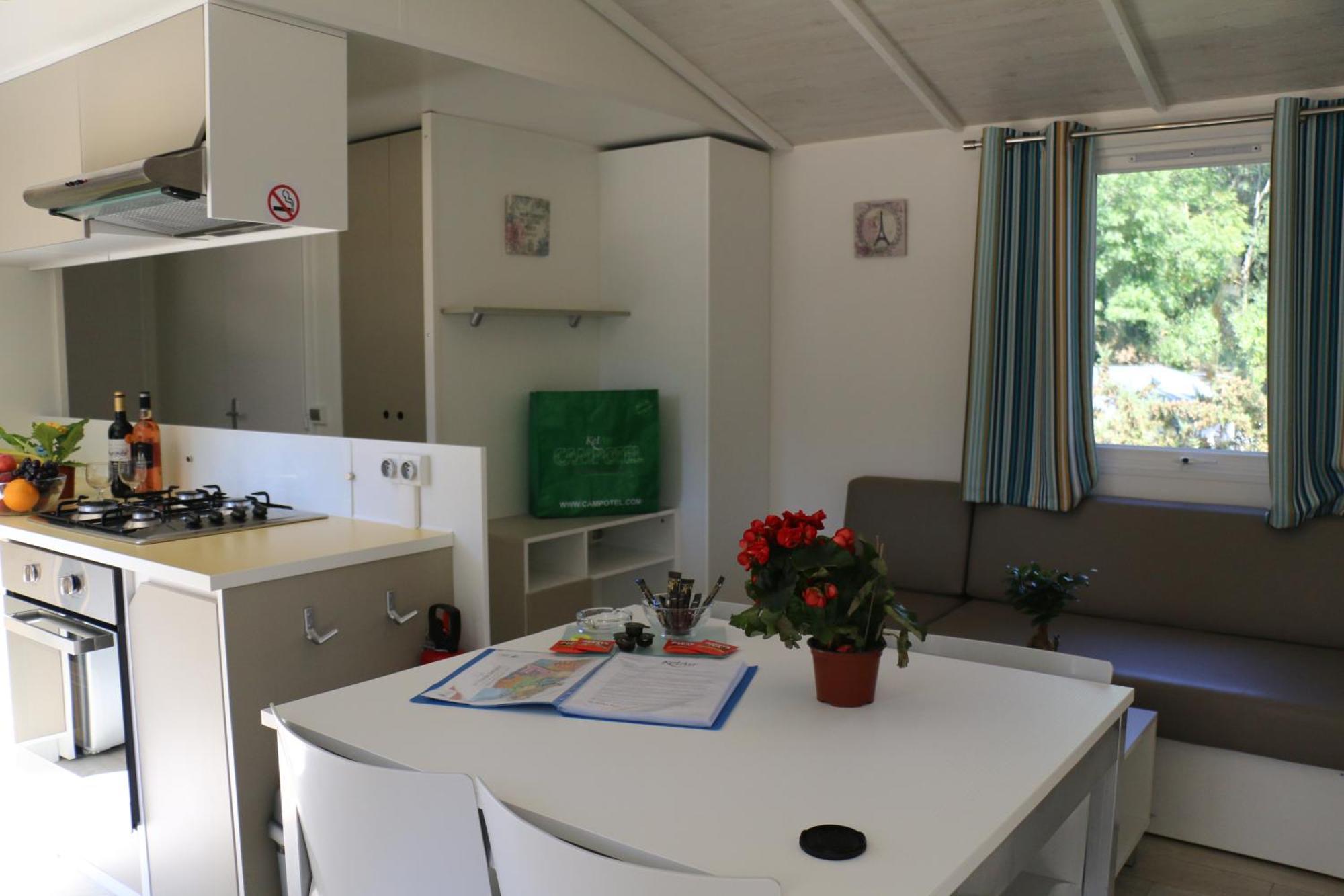 Mobile Homes By Kelair At Camping Sylvamar Лабен Екстериор снимка