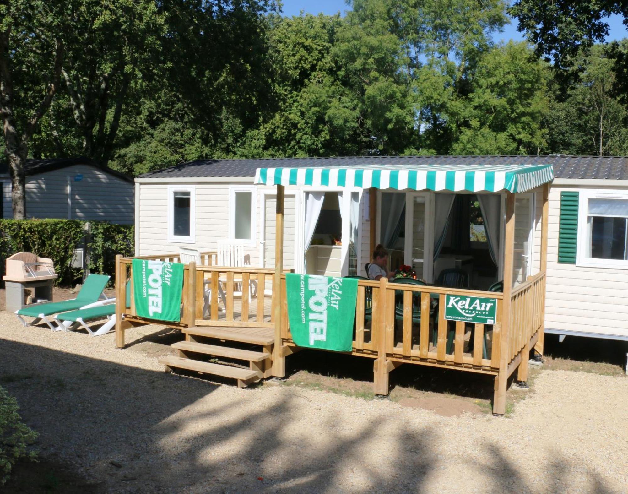 Mobile Homes By Kelair At Camping Sylvamar Лабен Екстериор снимка